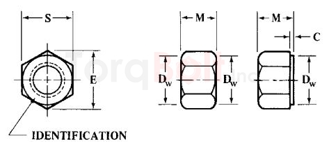 ASME B18.2.4.1M Metric Hex Nuts