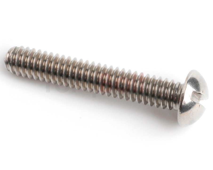 ASME B18.6.3 Slotted Round Head Machine Screws