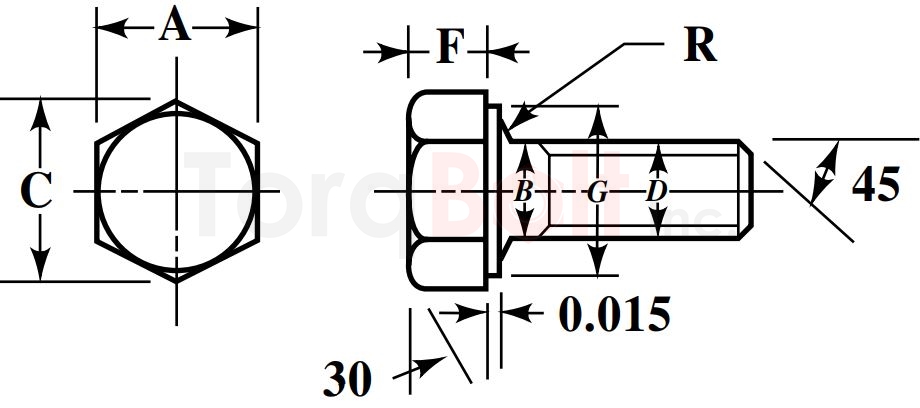 BS 1083 Precision Hexagon Bolts