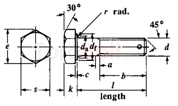 BS 3692 Precision Hexagon Bolts