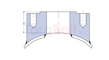 Contoured Sot-On Type Attachment