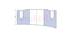 Contoured Tangential Attachment