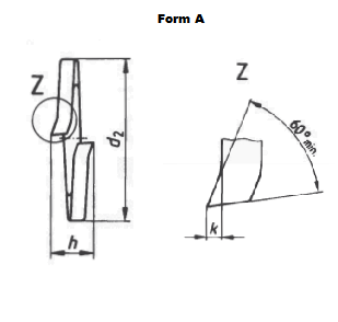 DIN 127 Form A Rectangular Section Spring Washers