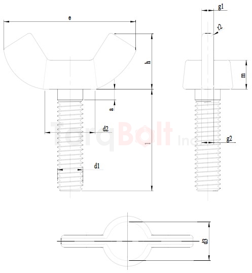 DIN 316 Wing Screws