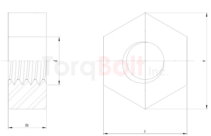 DIN 439 Hexagon Thin Nuts