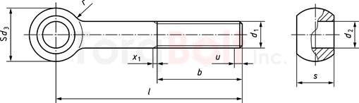 DIN 444 Dimensions