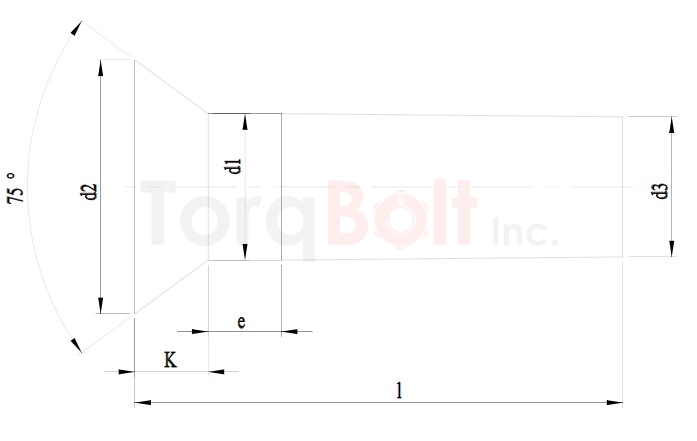 DIN 661 Countersunk Head Solid Rivets