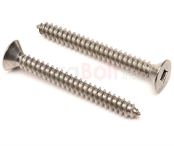 DIN 7982C Square Drive Countersunk Self Tapping Screws