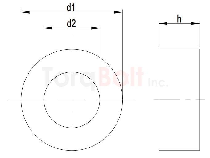 DIN 7989 Washers For Steel Structures