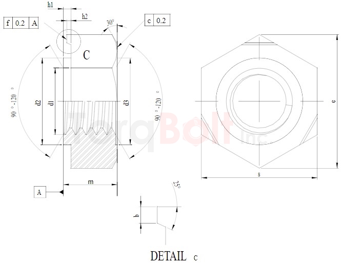 DIN 929 Hexagon Weld Nuts