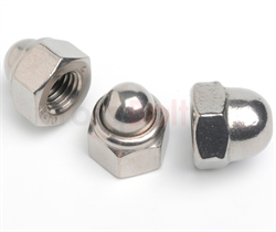 DIN 986 Nylon Insert Domed Nuts