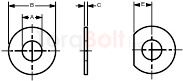 ASTM F436M Dimensions of Circular Washers (Metric Washers)