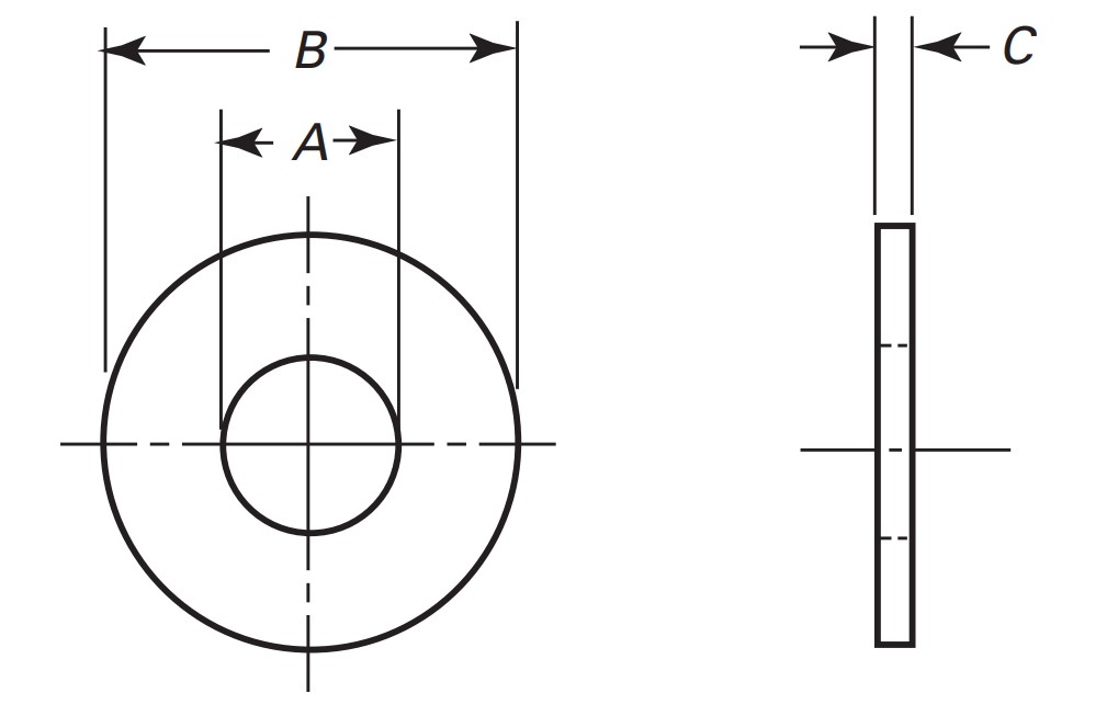 Fender Washers Drawing 2