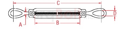 Forged Eye & Eye Turnbuckle