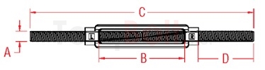 Forged Full Thread Turnbuckle