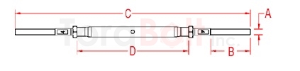 Hand Swage Stud & Stud - Closed Body