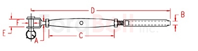 Jaw & Swage Stud - Closed Body