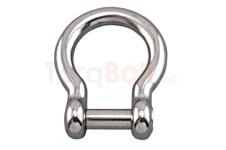 Bow Shackle w/ No Snag Pin