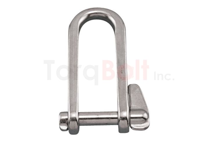 Long D Shackle w/ Key Pin