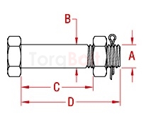 Shackle Bolt