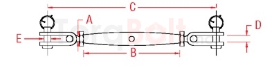 Forged Toggle & Toggle Turnbuckle