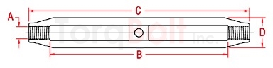 Turnbuckle Body - Closed