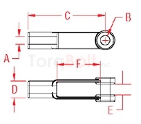 Unthreaded Yoke End