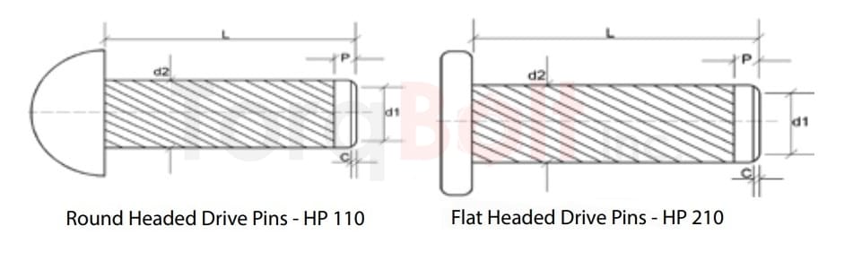 Hammer Drive Pins