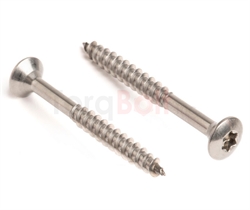 Hexalobular Raised Countersunk Chipboard Screws