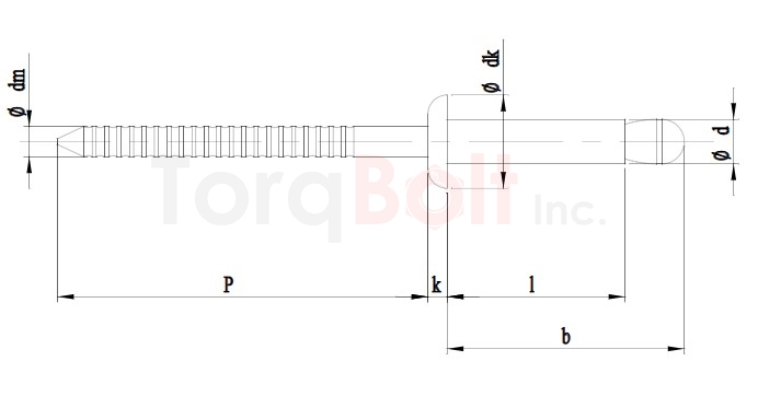 ISO 15983 Dome Rivets