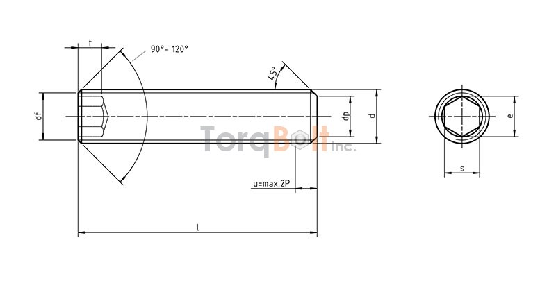 ISO 4026 Hexagon Set Screws