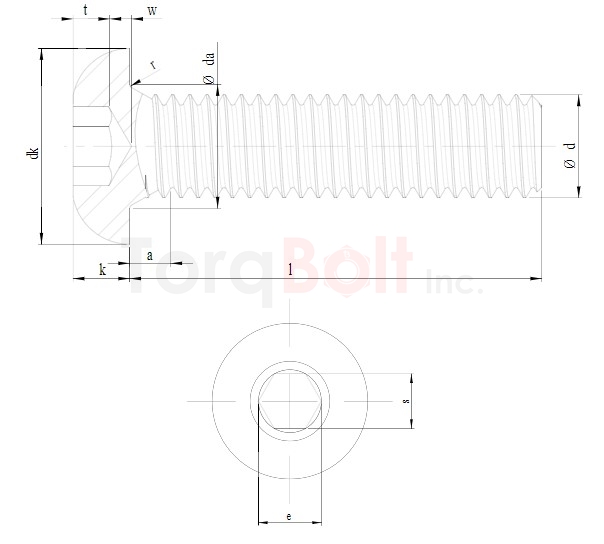 ISO 7380 Socket Button Screws