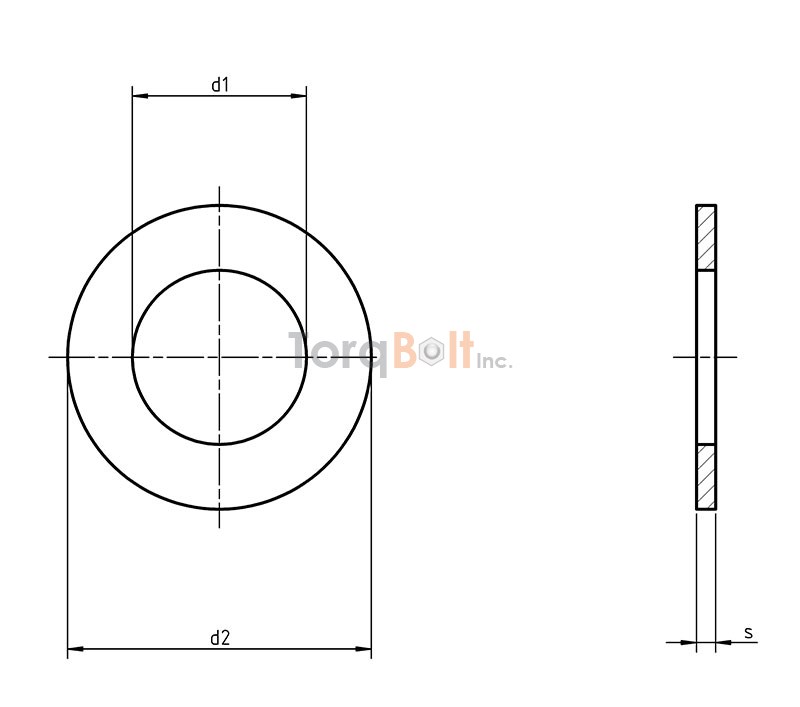 ISO 8738 Flat Washers for Clevis Pins