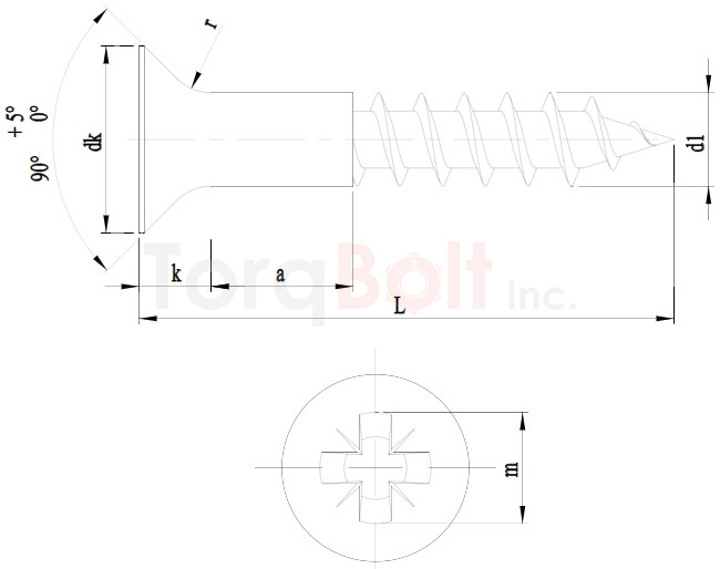 Pozi Countersunk Chipboard Screws