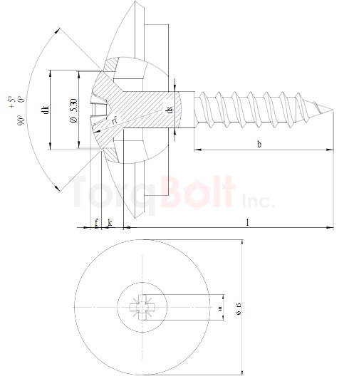 Pozi Raised Countersunk Woodscrews 15mm Sealing Washer