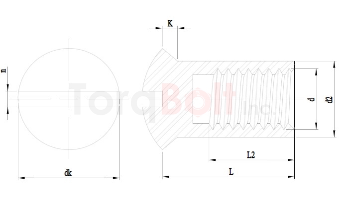 Slot Raised Countersunk Sleeve Nuts