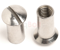 Slot Raised Countersunk Sleeve Nuts