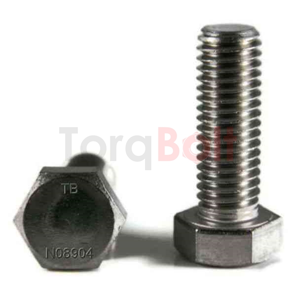 904L Fasteners, 1.4539, Uranus B6, Hex Bolt, Nut, Stud, Screw, Washer Manufacturer & Supplier India